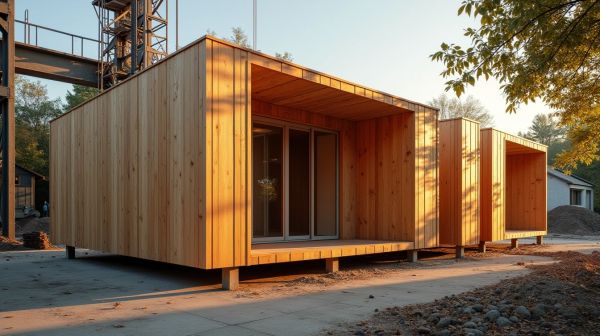 Comment optimiser votre construction avec des panneaux préfabriques en ossature bois