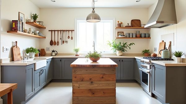 Réinventez votre espace avec des idées de cuisine adaptées à votre budget